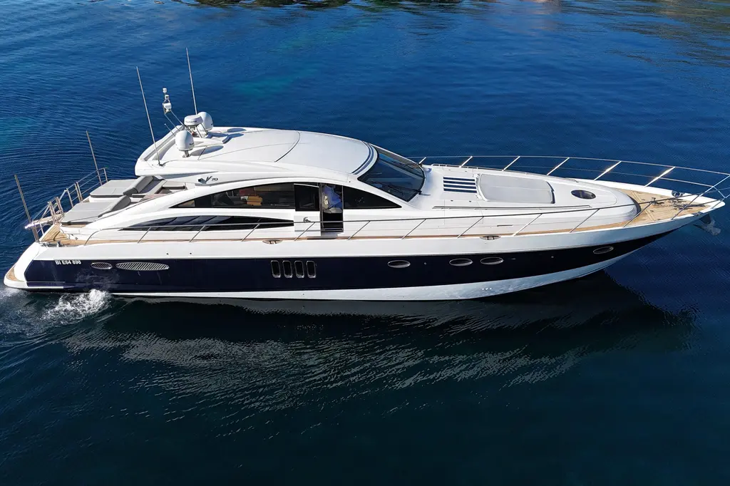 2006 princess v70 blue sophie saint jean cap ferrat for sale