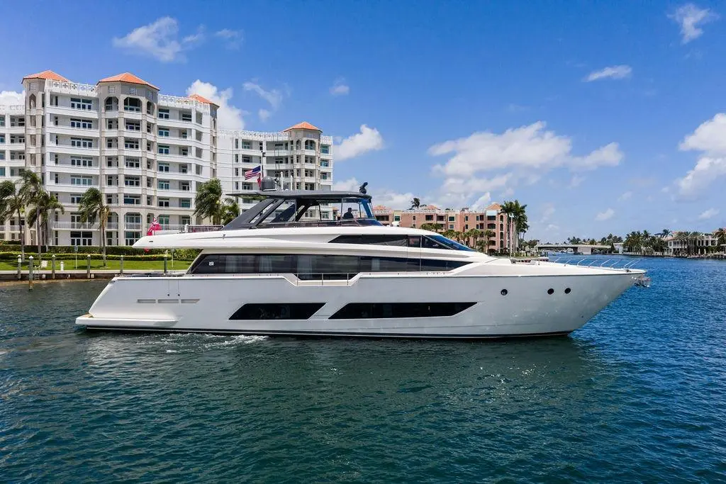 ALTER EGO 2018 Ferretti Yachts 850 Motoryacht Yacht For Sale in Boca Raton FL ALTER EGO 2018 Ferretti Yachts 850 Motoryacht Yacht For Sale in Boca Raton FL