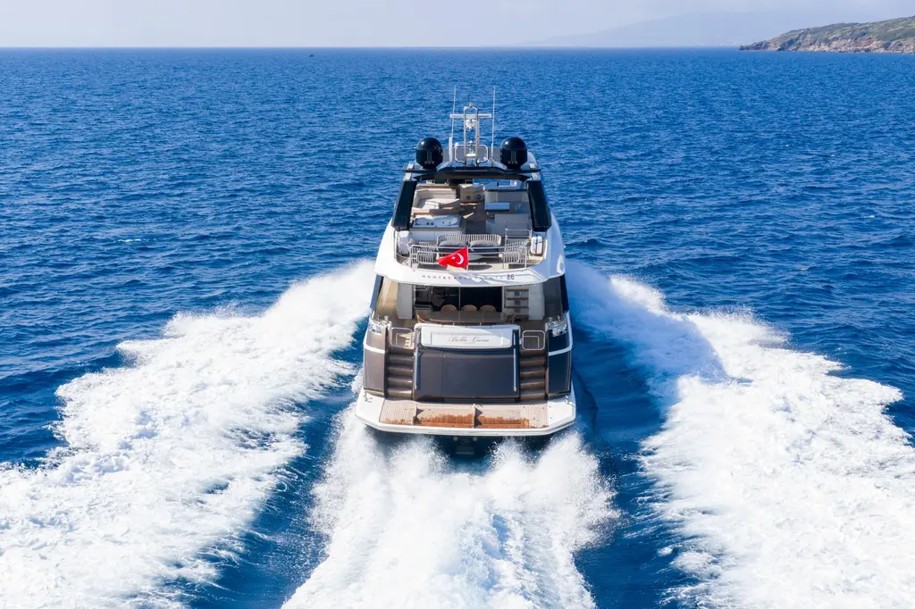 BELLA LUNA 2015 Monte Carlo Yachts MCY 86 Yacht For Sale in Bodrum BELLA LUNA 2015 Monte Carlo Yachts MCY 86 Yacht For Sale in Bodrum