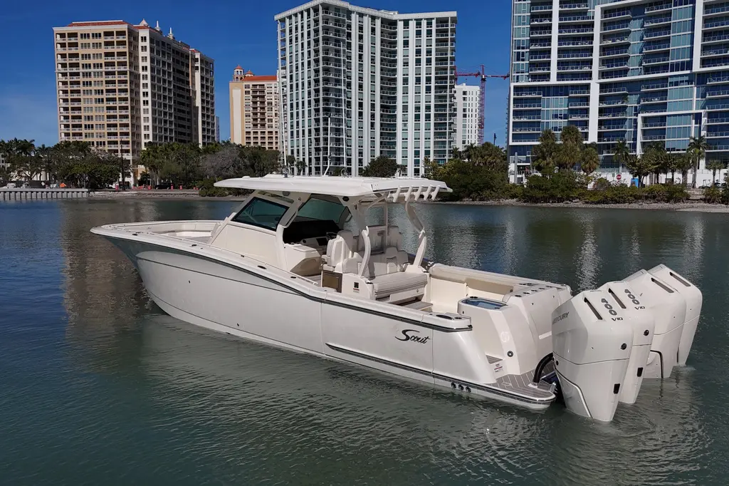 2026 Scout 400 LXF Li-Ion Yacht For Sale in Sarasota FL 2026 Scout 400 LXF Li-Ion Yacht For Sale in Sarasota FL