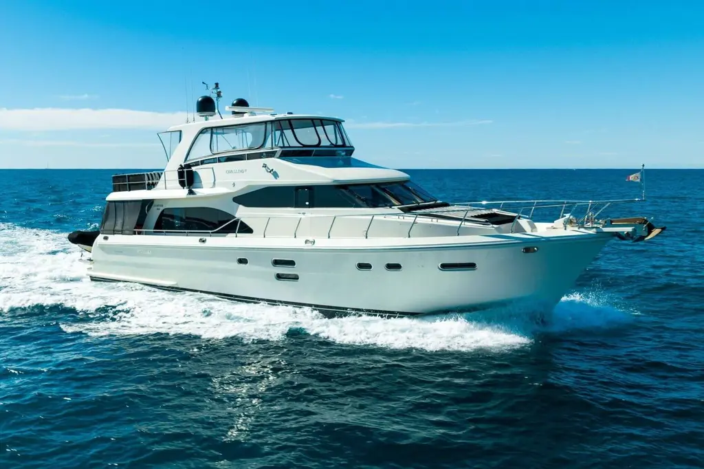2012 hampton 680 pilothouse motor yacht gold coast qld for sale