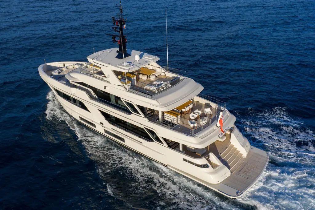 STELLAMAR 2023 Cantiere Delle Marche RJ 115 Yacht For Sale in Sag Harbor NY STELLAMAR 2023 Cantiere Delle Marche RJ 115 Yacht For Sale in Sag Harbor NY
