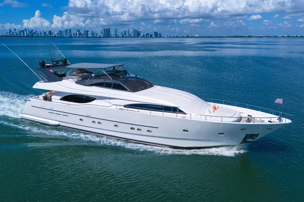 SINPATICO 2002 Ferretti Yachts Custom Line 94 Yacht For Sale in Miami Beach FL SINPATICO 2002 Ferretti Yachts Custom Line 94 Yacht For Sale in Miami Beach FL