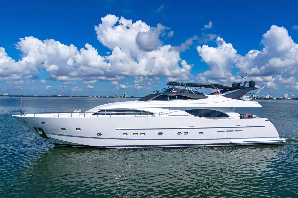 2002 ferretti yachts custom line 94 sinpatico miami beach florida for sale