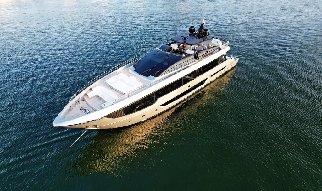 ALLEGRA @ Europe 2023 Riva 102' Corsaro Yacht For Sale in Cannes ALLEGRA @ Europe 2023 Riva 102' Corsaro Yacht For Sale in Cannes
