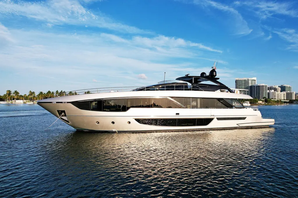ALLEGRA @ Europe 2023 Riva 102' Corsaro Yacht For Sale in Cannes ALLEGRA @ Europe 2023 Riva 102' Corsaro Yacht For Sale in Cannes