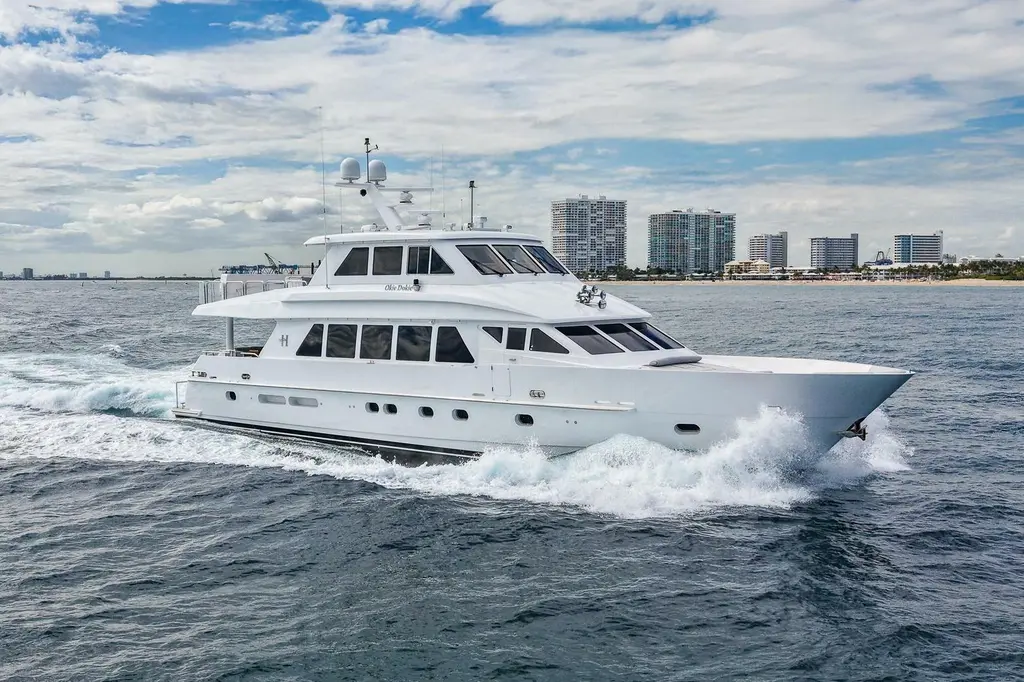 Okie Dokie 2009 Hargrave Enclosed Bridge Yacht For Sale in Dania Beach FL Okie Dokie 2009 Hargrave Enclosed Bridge Yacht For Sale in Dania Beach FL