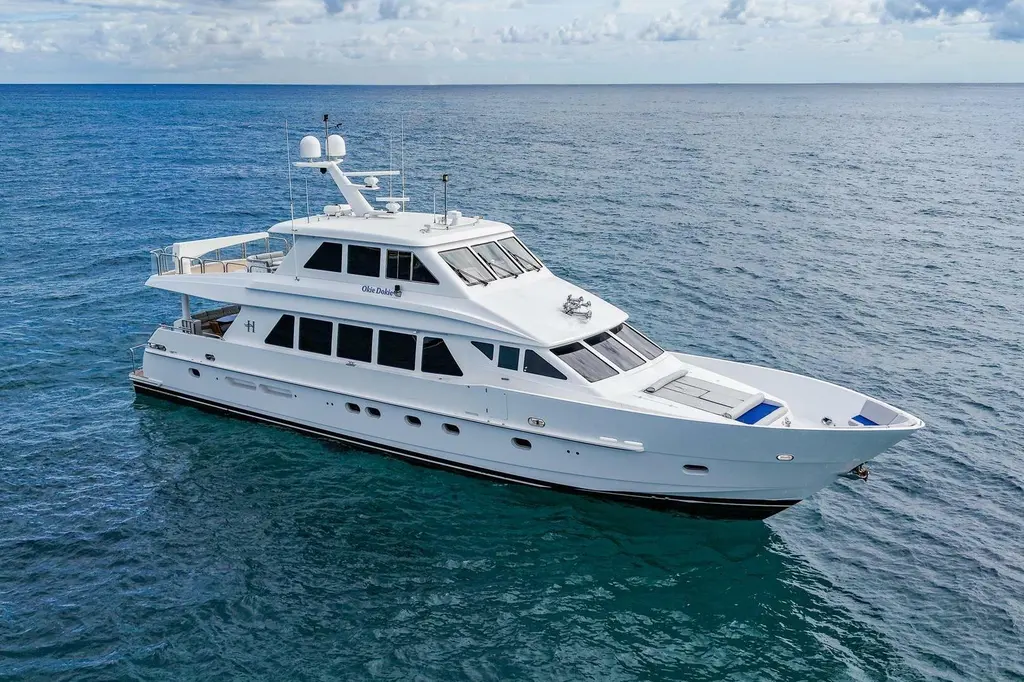 Okie Dokie 2009 Hargrave Enclosed Bridge Yacht For Sale in Dania Beach FL Okie Dokie 2009 Hargrave Enclosed Bridge Yacht For Sale in Dania Beach FL