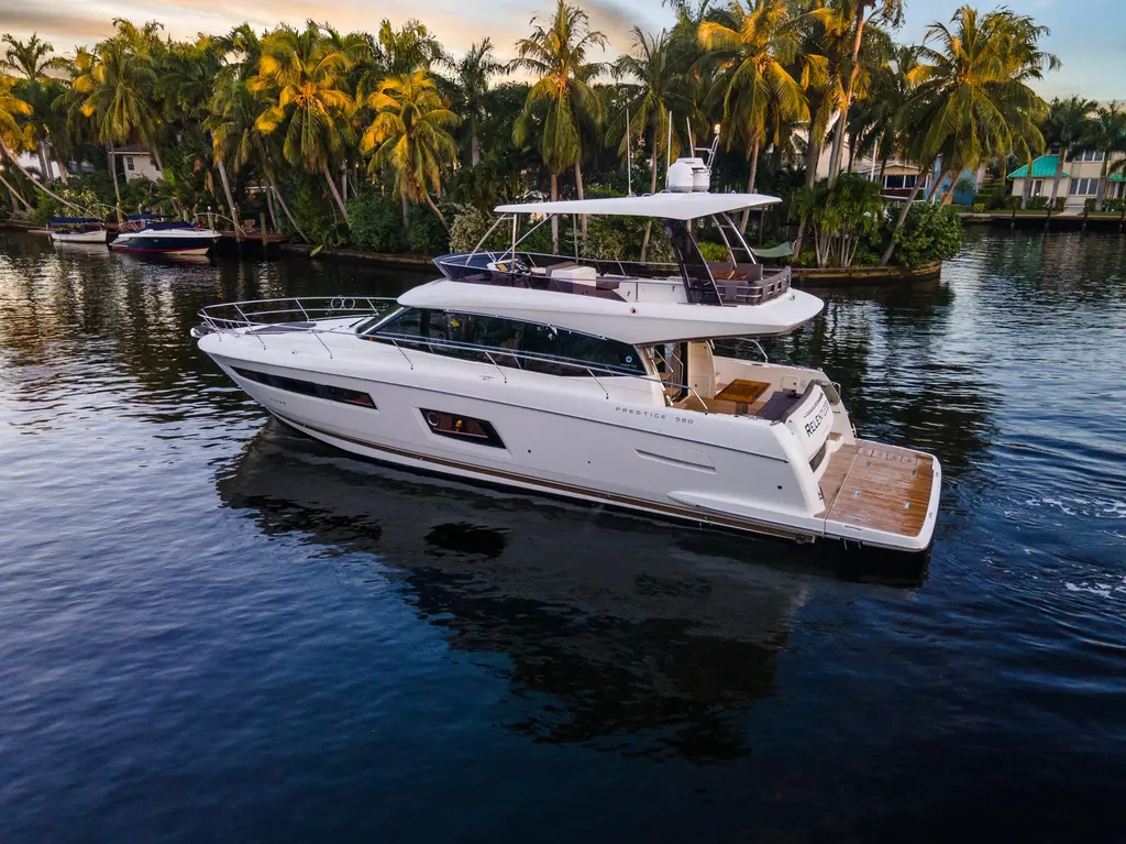 RELENTLESS 2018 Prestige 560 Yacht For Sale in Fort Lauderdale FL