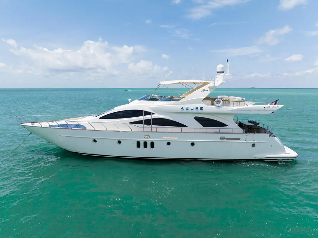Azure 2004 Azimut 80 Carat Yacht For Sale in Miami FL Azure 2004 Azimut 80 Carat Yacht For Sale in Miami FL