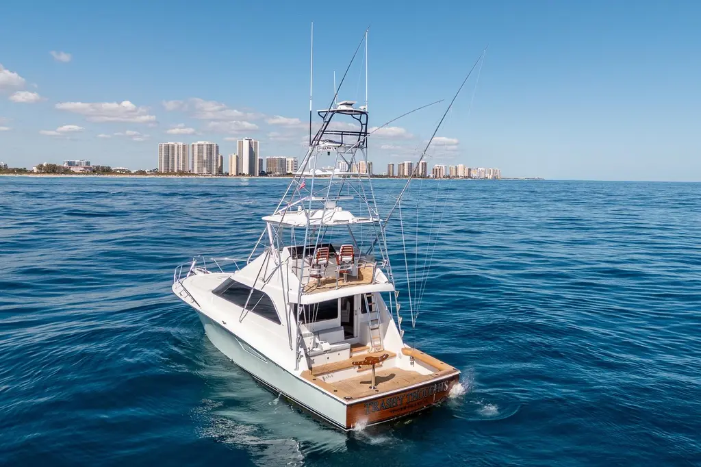 TRASHY THOUGHTS 2009 Cabo Yachts 52 Flybridge Yacht For Sale in Riviera Beach FL TRASHY THOUGHTS 2009 Cabo Yachts 52 Flybridge Yacht For Sale in Riviera Beach FL