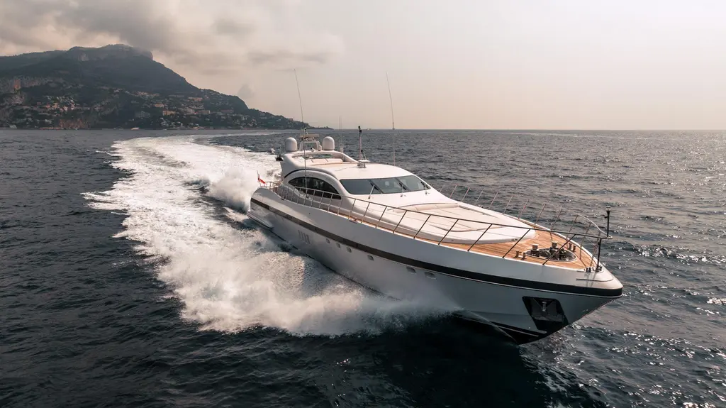 1K 2013 Mangusta 108 Yacht For Sale in Monaco 1K 2013 Mangusta 108 Yacht For Sale in Monaco