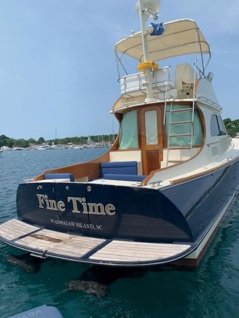 FINE TIME 2002 Hinckley Talaria 44 Flybridge Yacht For Sale in Stuart FL FINE TIME 2002 Hinckley Talaria 44 Flybridge Yacht For Sale in Stuart FL
