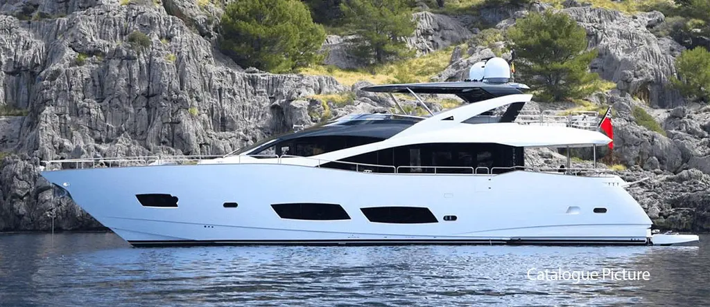 2014 sunseeker 28 metre yacht balearic islands for sale