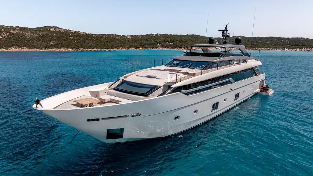 Blue Angel 2021 Sanlorenzo SL 120 ASYMMETRIC Yacht For Sale in Olbia Blue Angel 2021 Sanlorenzo SL 120 ASYMMETRIC Yacht For Sale in Olbia