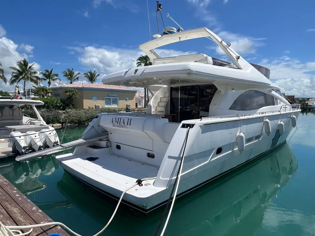 AMIA 2006 Ferretti Yachts 731 Yacht For Sale in La Romana AMIA 2006 Ferretti Yachts 731 Yacht For Sale in La Romana