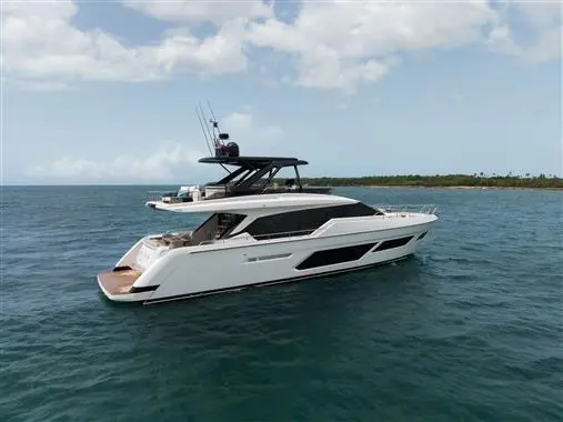  2023 Ferretti Yachts 720 Yacht For Sale in Club Nautico de San Juan 