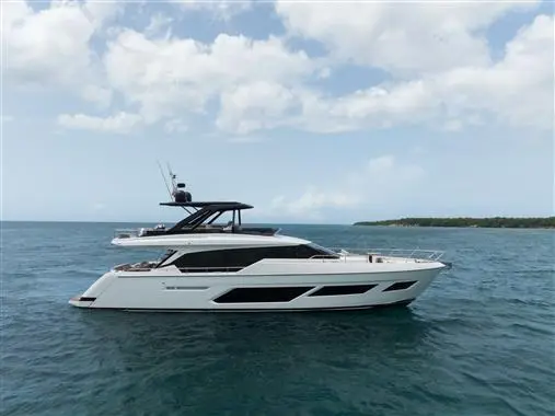  2023 Ferretti Yachts 720 Yacht For Sale in Club Nautico de San Juan 
