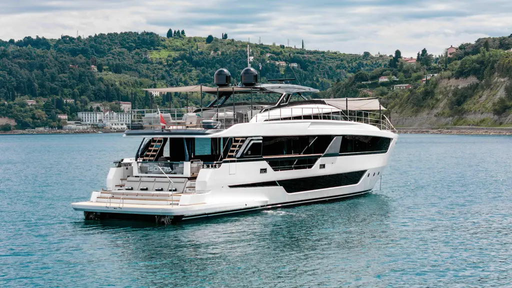 Isotta 2023 Ferretti Yachts 1000 Yacht For Sale in Portorož Isotta 2023 Ferretti Yachts 1000 Yacht For Sale in Portorož