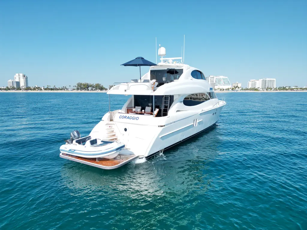 2004 Lazzara Yachts Skylounge Yacht For Sale in Fort Lauderdale FL 2004 Lazzara Yachts Skylounge Yacht For Sale in Fort Lauderdale FL