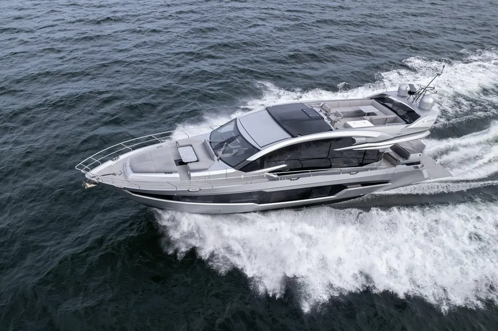 Silver Arrow 2024 Galeon 700 Sky Yacht For Sale in Stockholm Silver Arrow 2024 Galeon 700 Sky Yacht For Sale in Stockholm