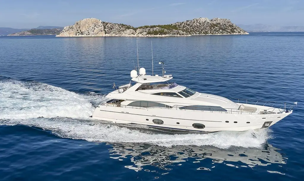 2006 Ferretti Yachts Custom Line 97 Yacht For Sale in Athens 2006 Ferretti Yachts Custom Line 97 Yacht For Sale in Athens