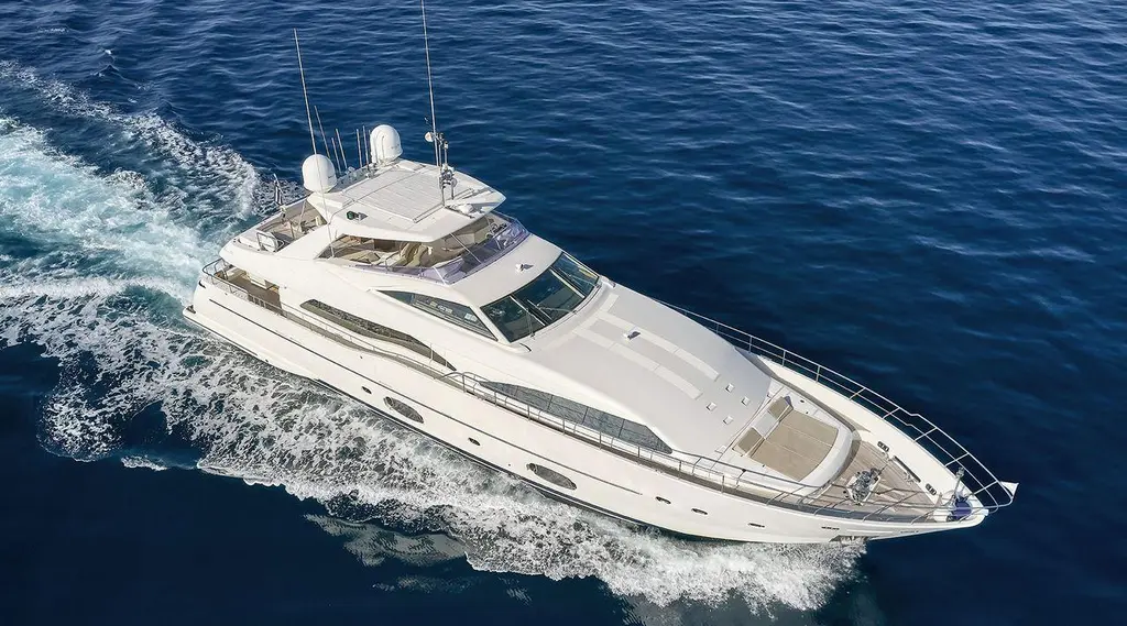 2006 Ferretti Yachts Custom Line 97 Yacht For Sale in Athens 2006 Ferretti Yachts Custom Line 97 Yacht For Sale in Athens